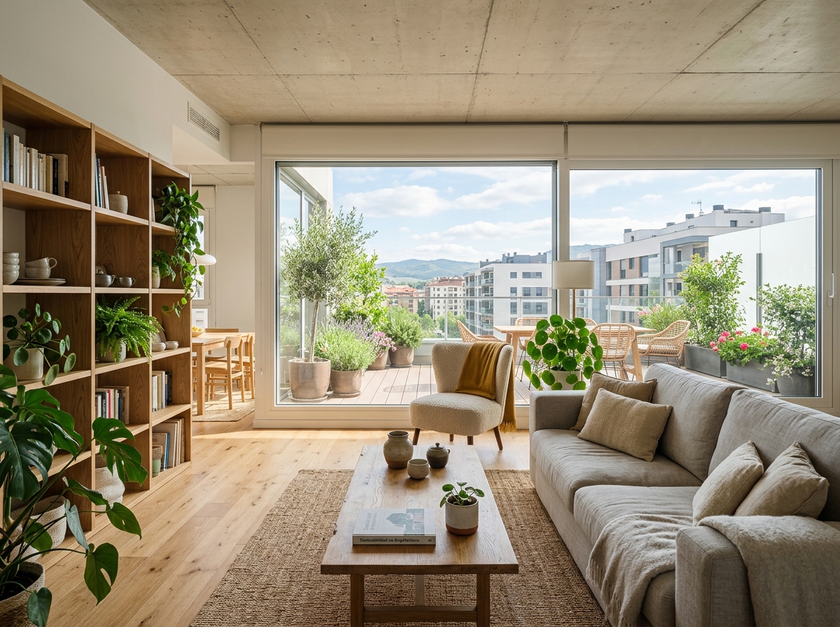 Piso con Terraza en Lezkairu